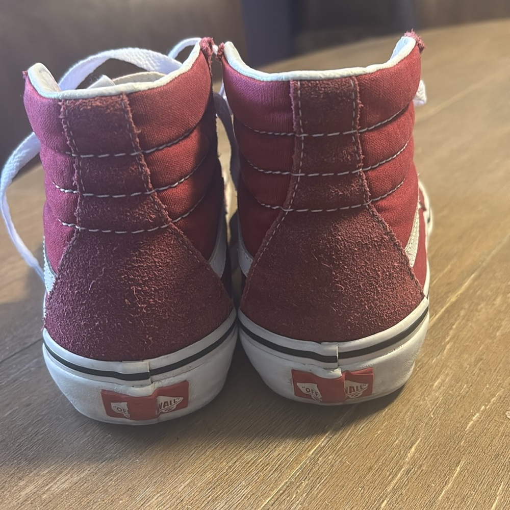 Red Vans - Picture 4 of 10